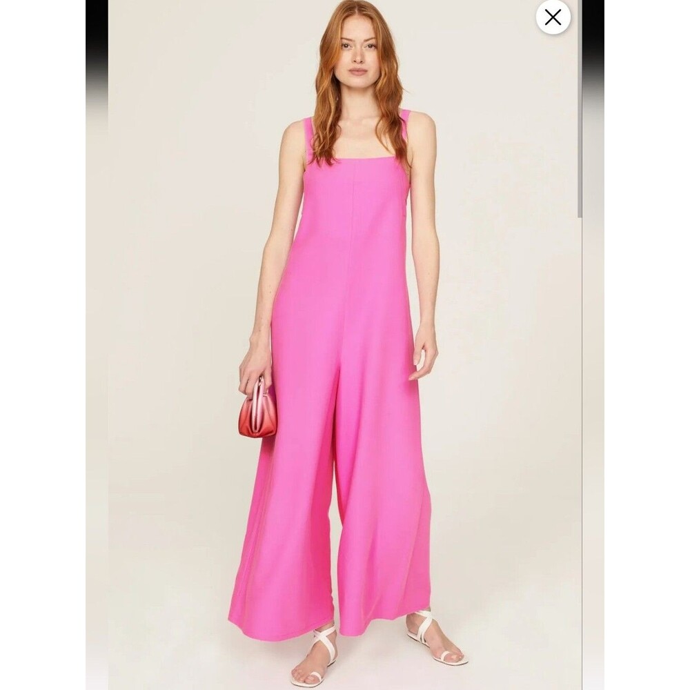 Adam Lippes Pink Jumpsuit Size 2